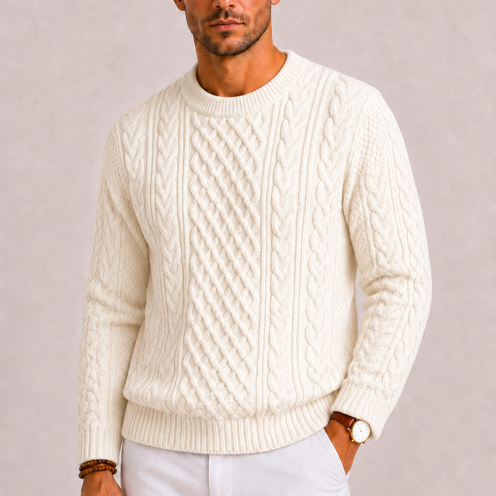 CELVOIR | PULL CÂBLÉ HOMMES