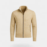 CELVOIR | GILET HOMME MAILLE COL MONTANT