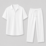 Celvoir | Ensemble Lin Blanc Homme