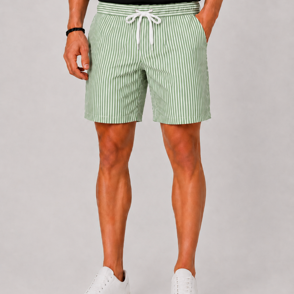 Celvoir | Short De Bain Rayé Homme