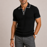 Celvoir | Polo Homme à Texture Côtelée