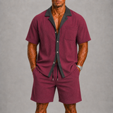 Celvoir | Ensemble Chemise et Short Homme