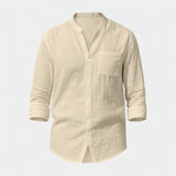 CELVOIR | CHEMISE HOMME COL MONTANT STYLE UTILITY
