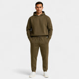 CELVOIR | ENSEMBLE HOMME SWEAT À CAPUCHE ET PANTALON FUSELÉ