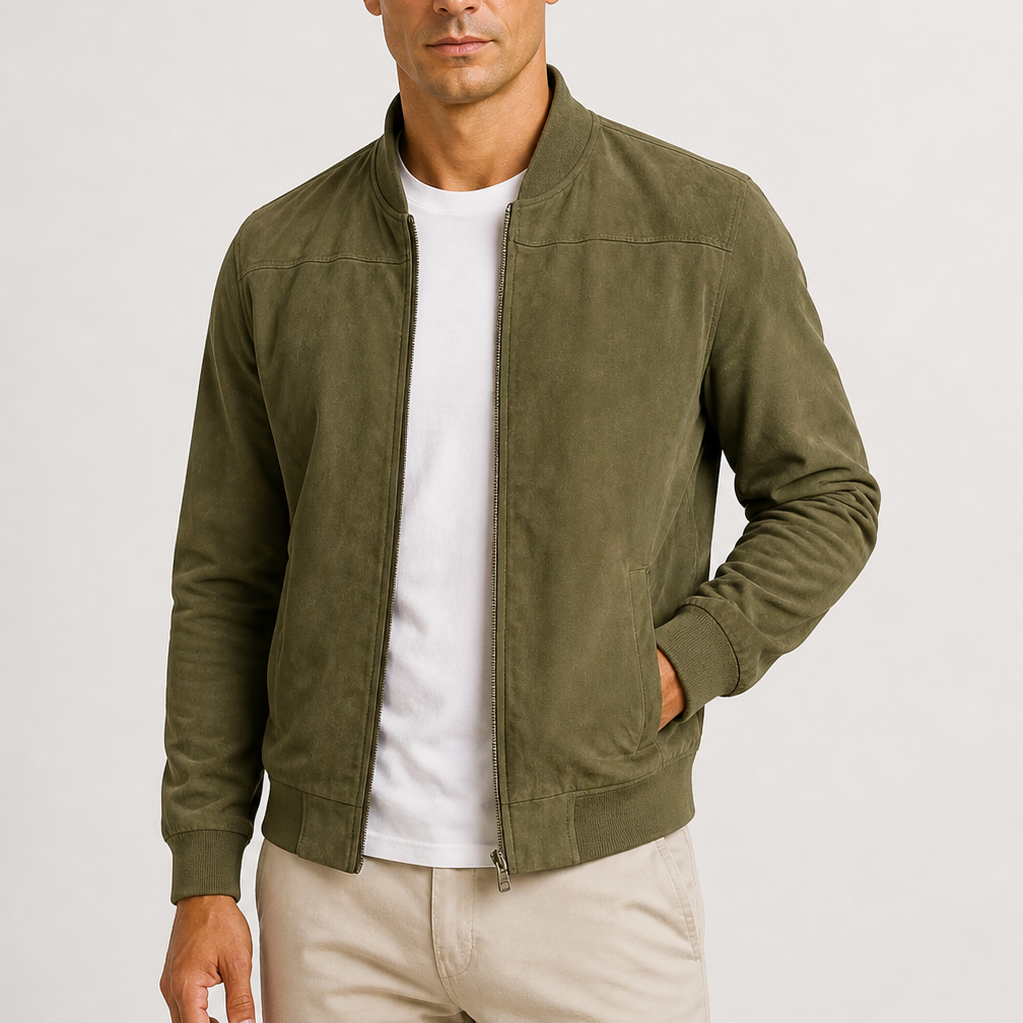 CELVOIR | BOMBER SUÉDÉ HOMMES