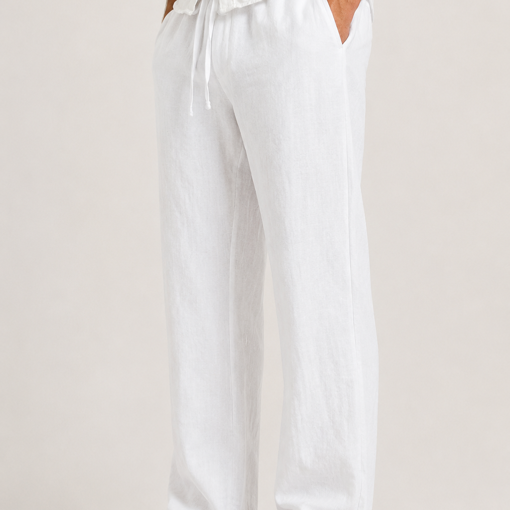 CELVOIR | PANTALON LIN HOMMES