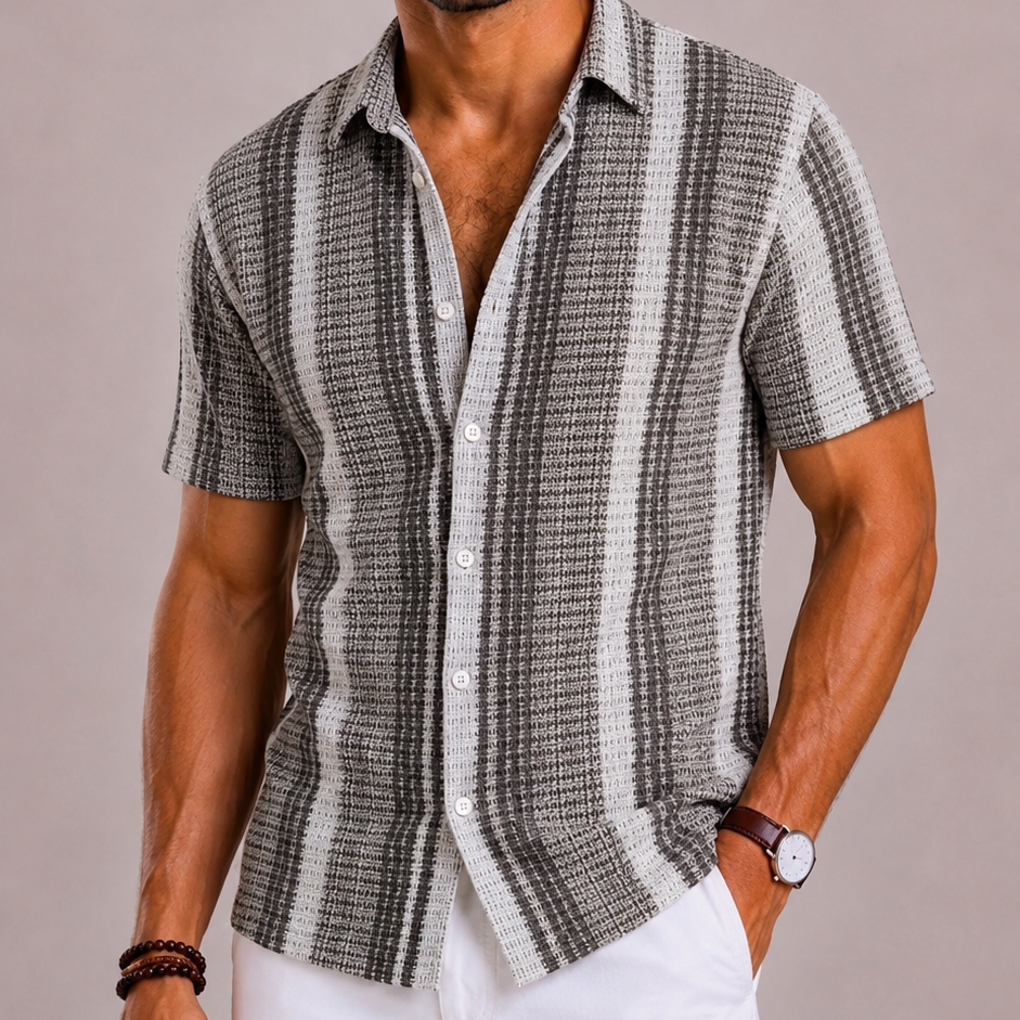 Celvoir | Chemise Rayée Pour Hommes