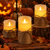 Bougies Bloc LED Sans Flamme Pour Halloween
