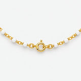 Collier Doré À Pierres Multicolores Pour Hommes