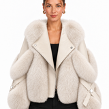 Veste Cintrée À Col Oversize Pour Femmes