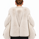 Veste Cintrée À Col Oversize Pour Femmes