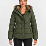 Veste Matelassée Pour Homme Avec Capuche Amovible