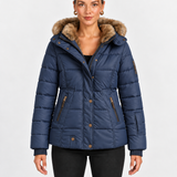 Veste Matelassée Pour Homme Avec Capuche Amovible