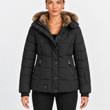 Veste Matelassée Pour Homme Avec Capuche Amovible