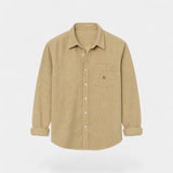 CELVOIR | CHEMISE HOMME COTON BROSSÉ MANCHES LONGUES