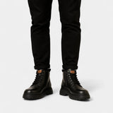 CELVOIR | BOTTES HOMME MI-HAUTES CUIR PU