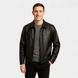 CELVOIR | MANTEAU HOMME CUIR PU