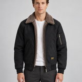 Blouson Aviateur Doublé Sherpa Pour Hommes