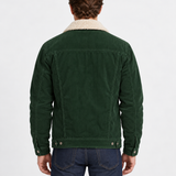 Veste En Velours Côtelé À Col Sherpa Pour Hommes