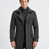 Veste Classique En Laine Pour Hommes