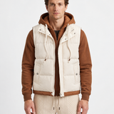 Gilet Matelassé Rembourré Pour Hommes