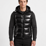 Gilet Matelassé À Capuche Pour Hommes