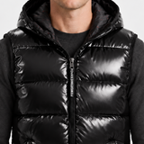 Gilet Matelassé À Capuche Pour Hommes