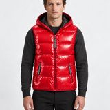 Gilet Matelassé À Capuche Pour Hommes