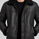 Veste Réversible Doublée En Polaire Pour Hommes