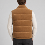 Gilet Matelassé En Velours Côtelé Pour Hommes