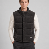 Gilet Matelassé En Velours Côtelé Pour Hommes