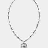 Collier Argenté À Pendentif Ibiza Pour Hommes