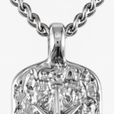 Collier Argenté À Pendentif Ibiza Pour Hommes