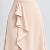 Robe Maxi Asymétrique Cache-Cœur Pour Femmes