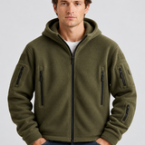 Veste Polaire À Capuche Pour Hommes