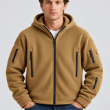 Veste Polaire À Capuche Pour Hommes