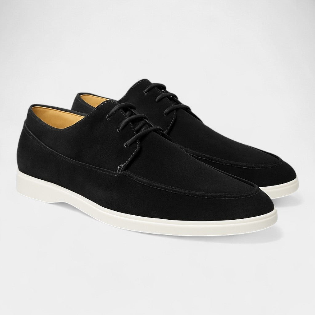 CELVOIR | MOCASSINS À LACETS EN DAIM POUR HOMME