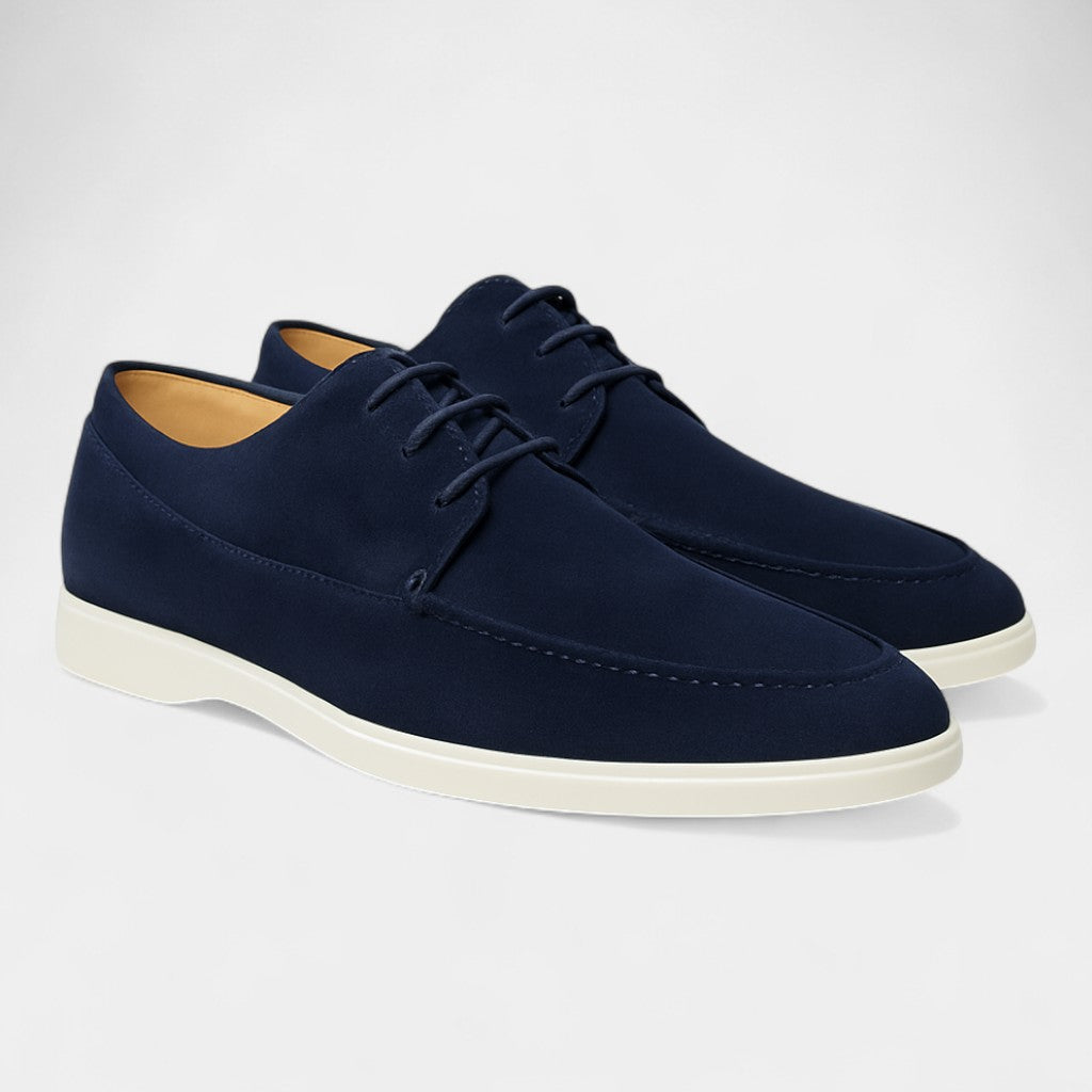 CELVOIR | MOCASSINS À LACETS EN DAIM POUR HOMME