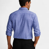 CELVOIR | CHEMISE HOMME STYLE CARDIGAN À RAYURES