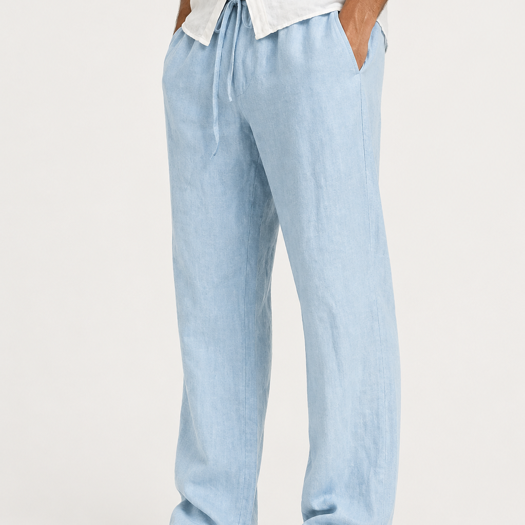 CELVOIR | PANTALON LIN HOMMES