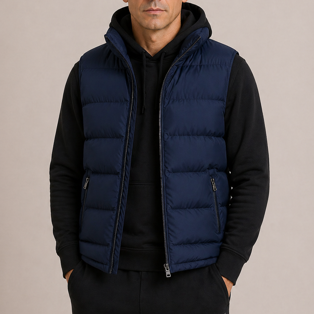 CELVOIR | BODYWARMER MATELASSÉ HOMMES
