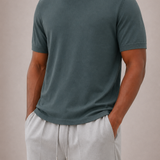 CELVOIR | T-SHIRT COL MONTANT HOMMES