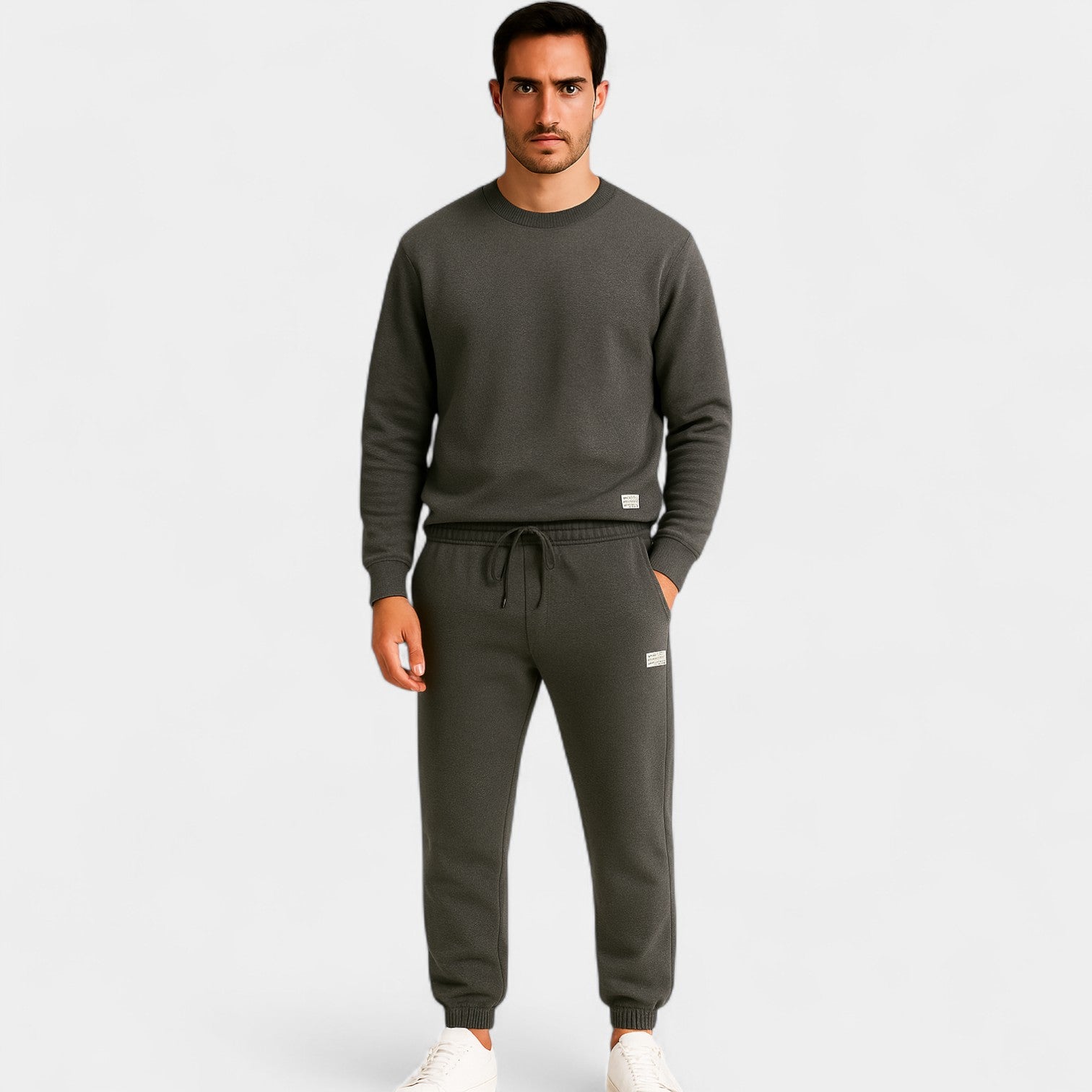CELVOIR | ENSEMBLE HOMME PULL COL ROND ET PANTALON