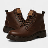 CELVOIR | BOTTES HOMME MI-HAUTES CUIR PU
