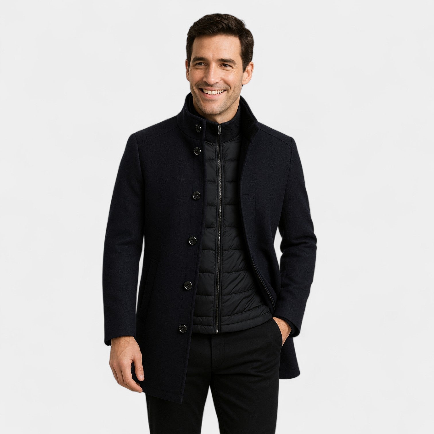 CELVOIR | TRENCH PARKA HOMME CAPUCHE AMOVIBLE