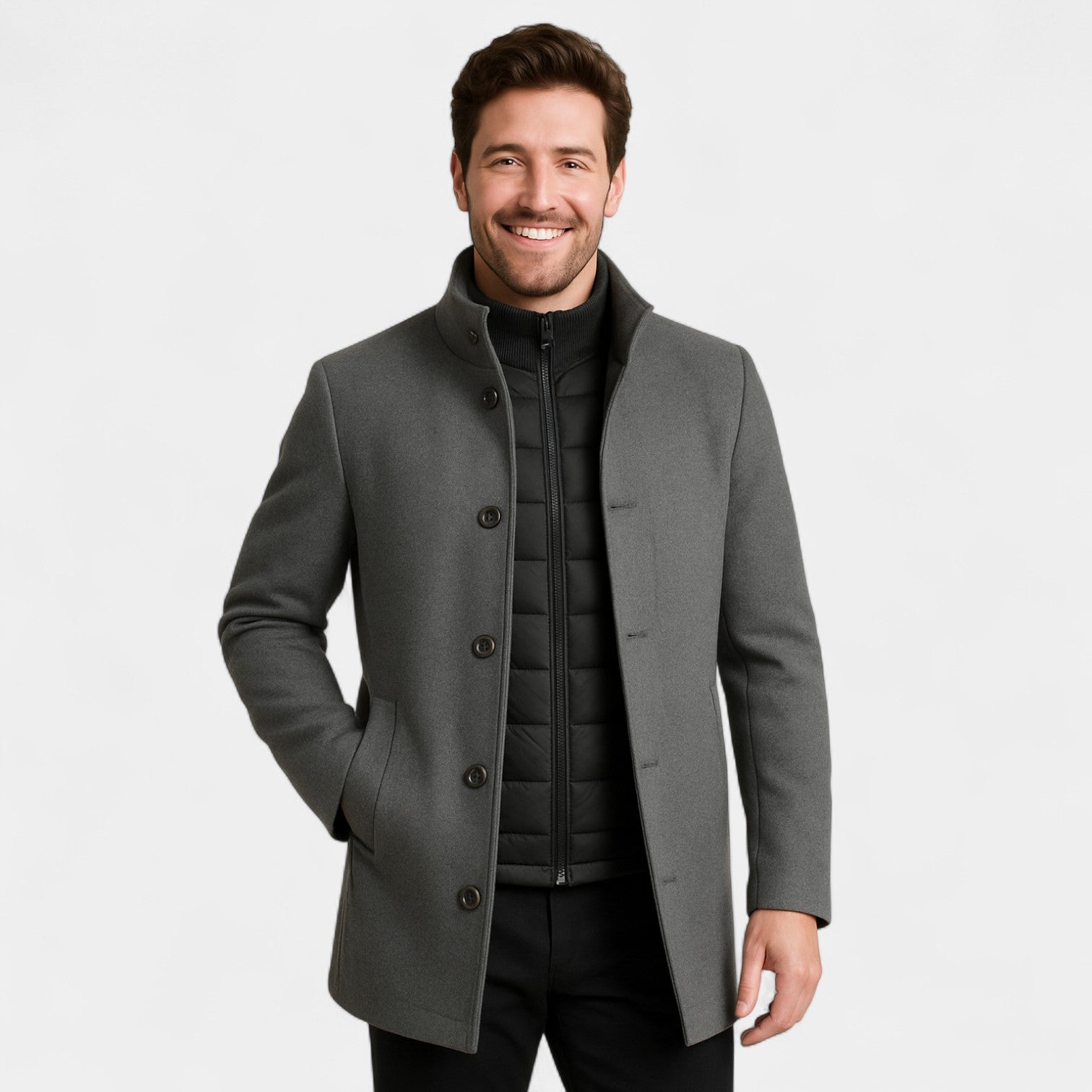 CELVOIR | TRENCH PARKA HOMME CAPUCHE AMOVIBLE