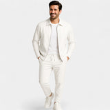 CELVOIR | ENSEMBLE HOMME VESTE ZIPPÉE ET PANTALON SLIM