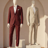 Celvoir | Costume À Revers Avec Pantalon Assorti Pour Hommes