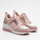 Baskets Compensées Confortables Pour Femmes