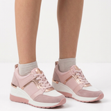Baskets Compensées Confortables Pour Femmes